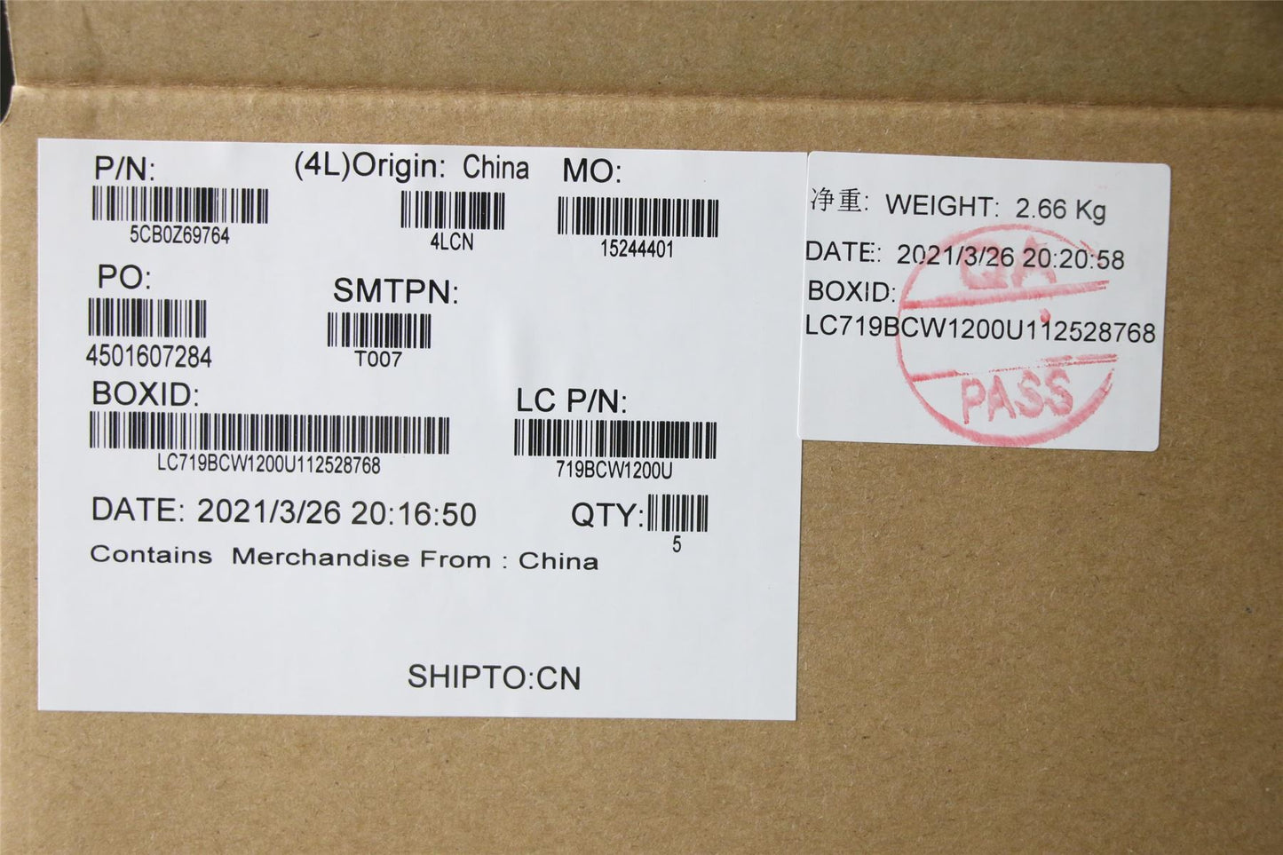 Lenovo Upper Case ASM_BEL L 82BGMC 5CB0Z69764