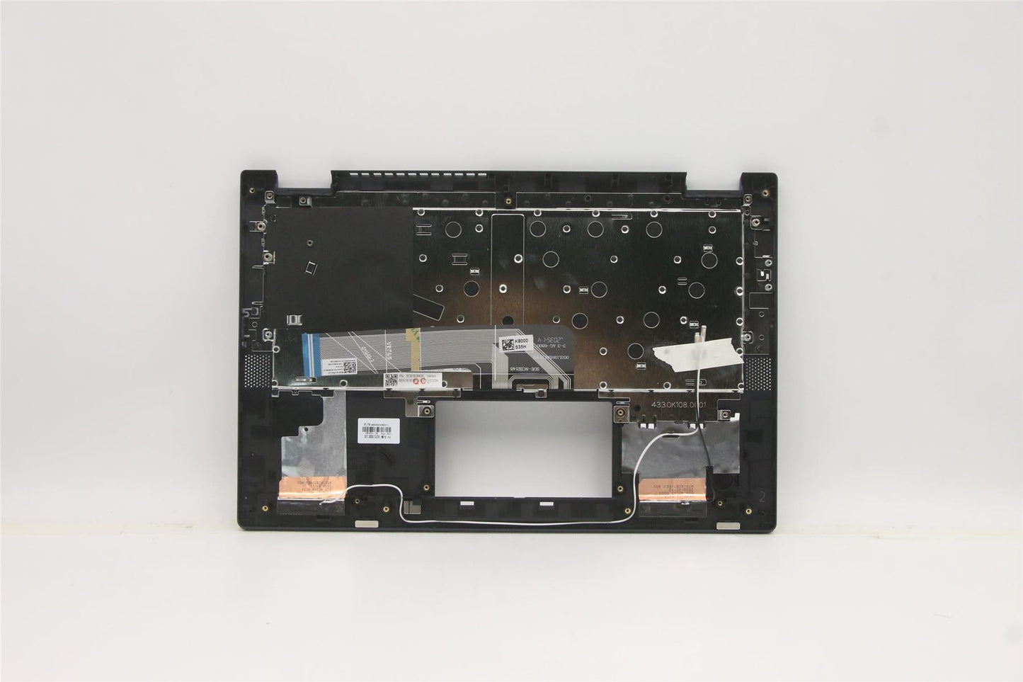 Lenovo IdeaPad 5-14ITL05 Palmrest Cover Keyboard Czech Slovakian Blue 5CB1B36424