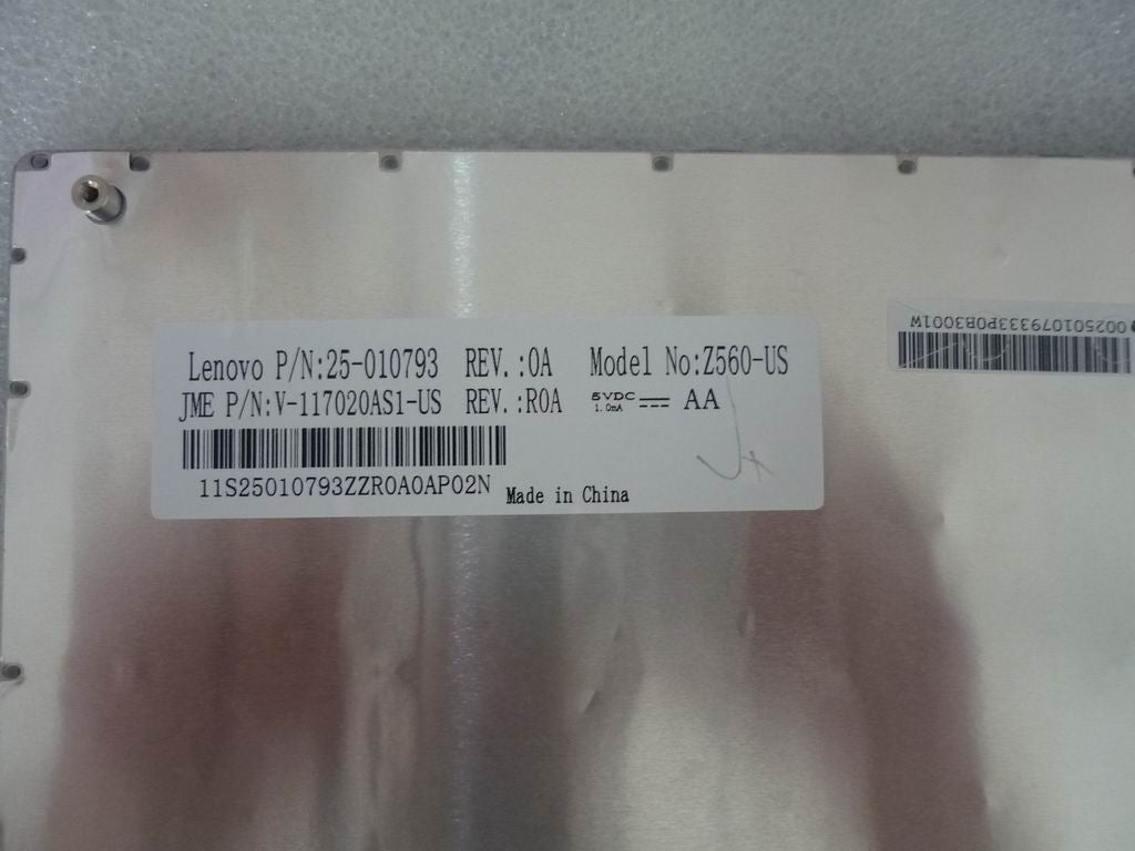 Lenovo JME T4T 102KEY BLA KBD US English Keyboard 25010793