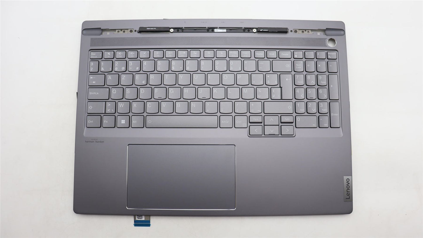 Lenovo ThinkBook 16p G4 IRH Palmrest Cover Touchpad Keyboard Belgian 5CB1L68933
