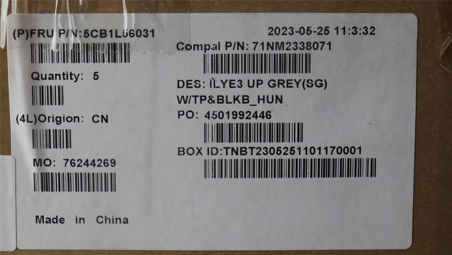 Lenovo Slim 5 16IRH8 5 16APH8 Palmrest Cover Touchpad Keyboard 5CB1L56031
