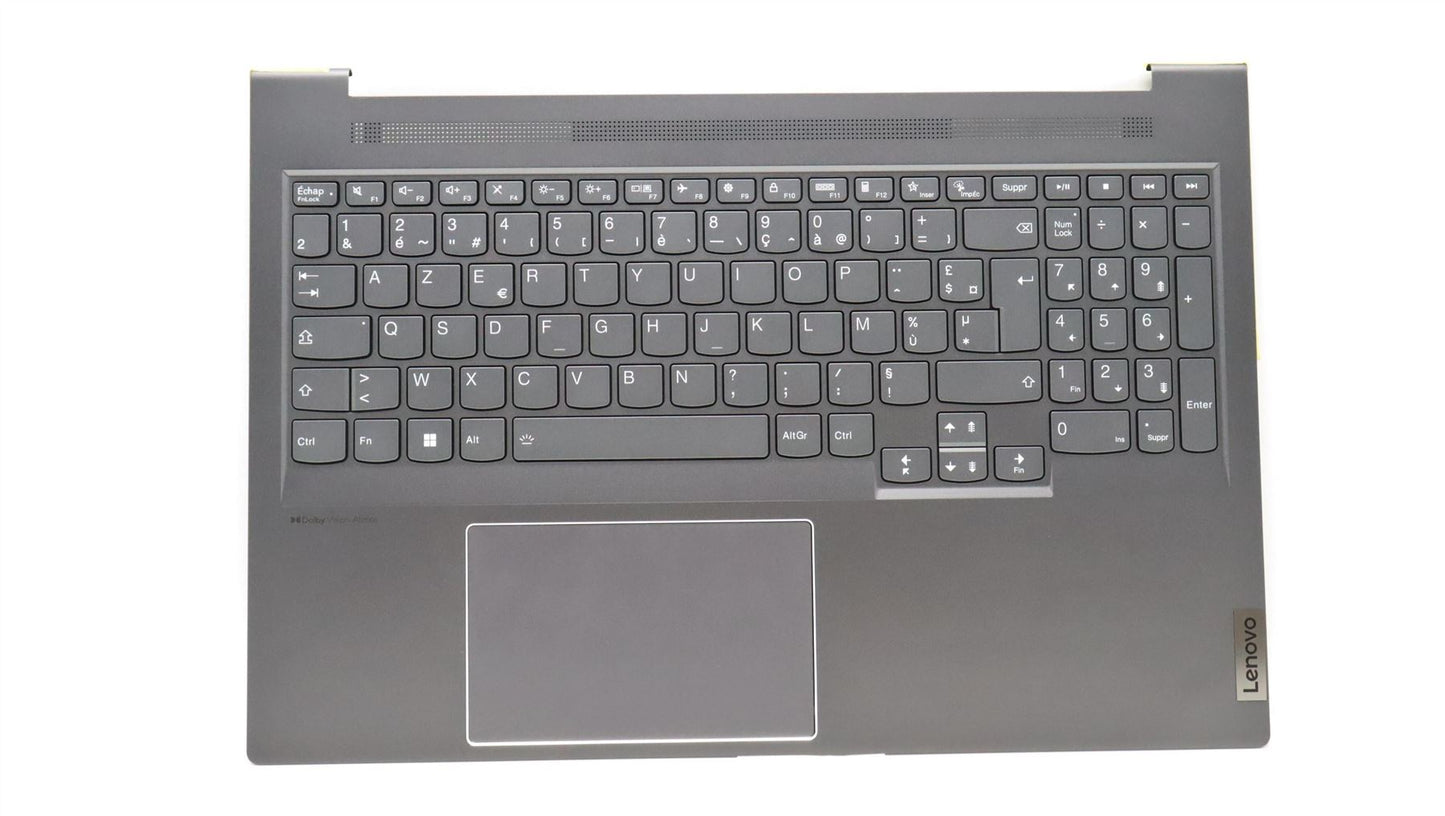 Lenovo Yoga 7 16ARH7 Palmrest Cover Touchpad Keyboard French 5CB1J38437