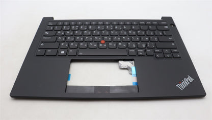 Lenovo ThinkPad E14 Gen 5 s Keyboard Palmrest Top Cover Russian Black 5M11L60888