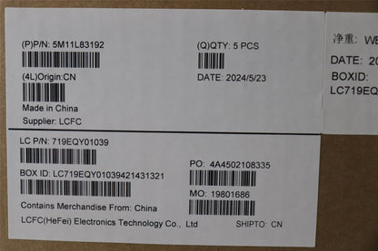 Lenovo MECH_ASM KBDBZL,BEL,WW,BK/GY,SRX 5M11L83192
