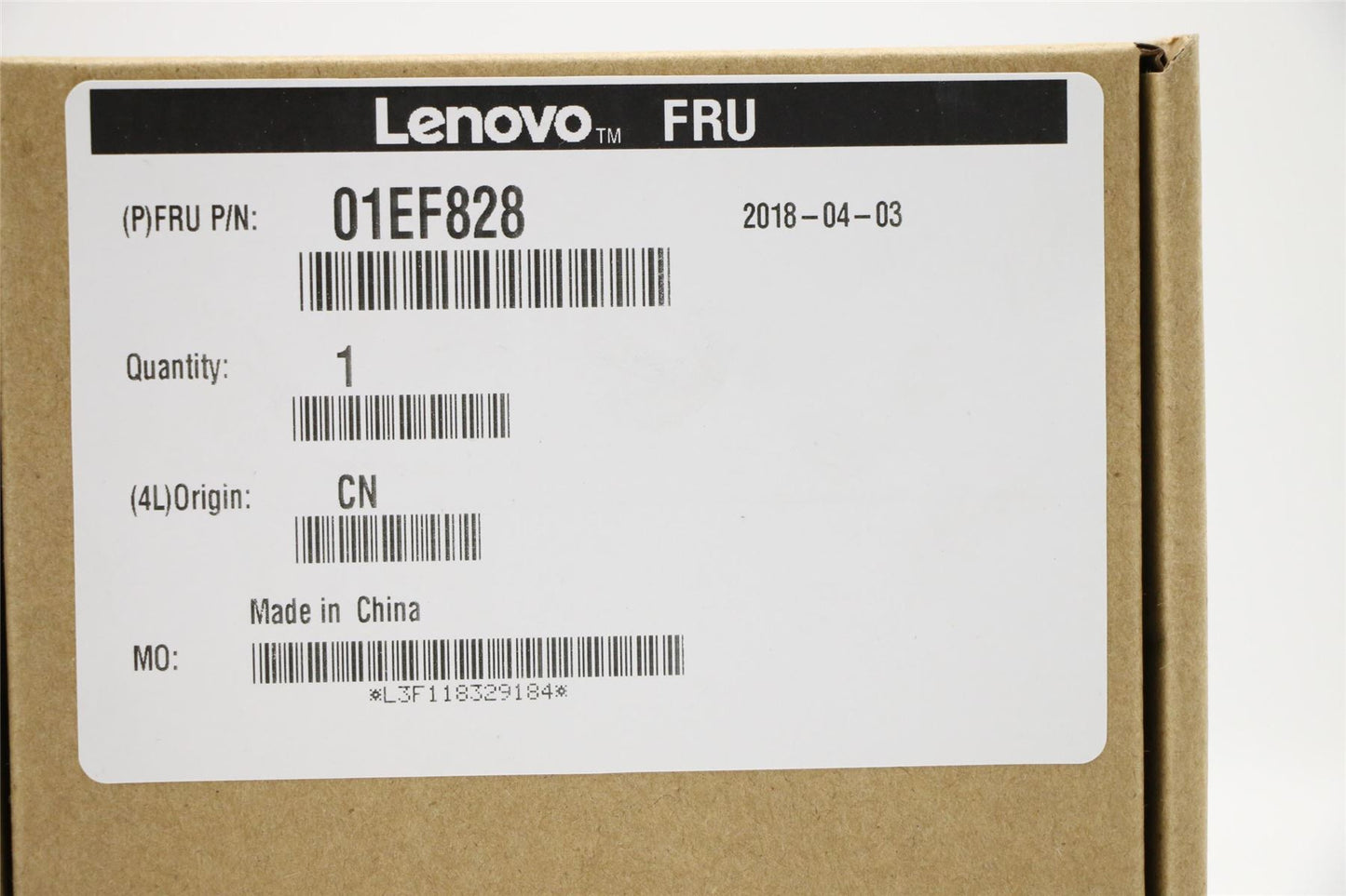 Lenovo HH, Slim ODD blank bezel asm 01EF828