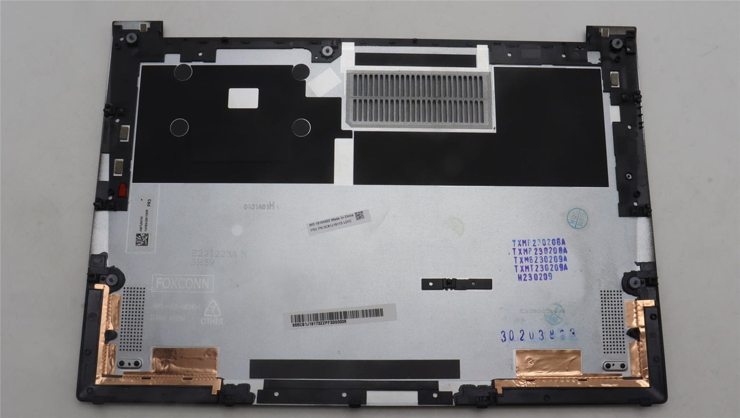 Lenovo ThinkPad X1 11th Gen Bottom Base Lower Chassis Cover Grey 5CB1J18173