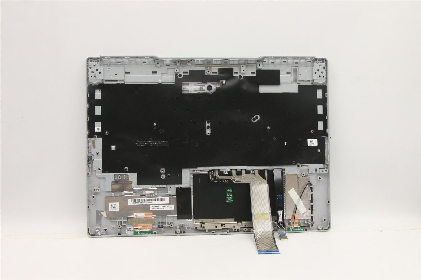 Lenovo 5 15IAH7H Palmrest Cover Touchpad Keyboard Hebrew Cloud Grey 5CB1F38706