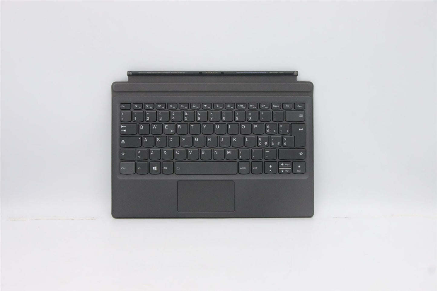 Lenovo Miix 520-12IKB Dock Keyboard Palmrest Touchpad Italian Grey 5N20N88531