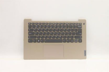 Lenovo IdeaPad 3-14ALC6 Keyboard Palmrest Top Cover US Gold Backlit 5CB1C04506