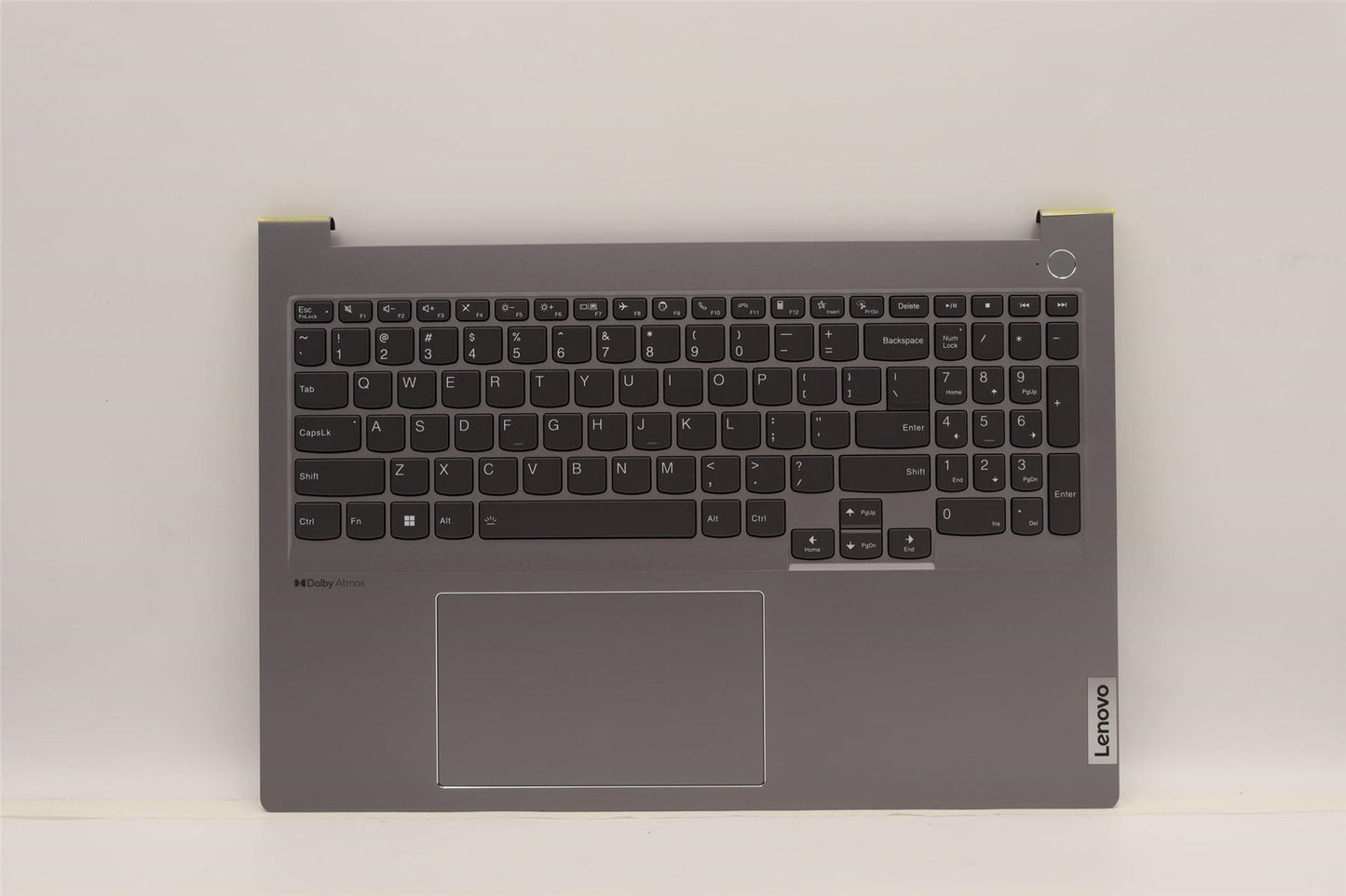 Lenovo ThinkBook 16 G4+ IAP Palmrest Touchpad Cover Keyboard US Grey 5CB1H68152