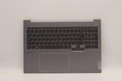 Lenovo ThinkBook 16 G4+ IAP Palmrest Touchpad Cover Keyboard US Grey 5CB1H68152