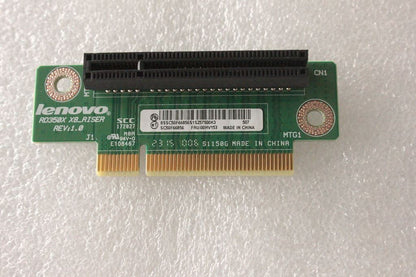 Lenovo x 8 card rear Riser PCIe PCI Board 00HV153
