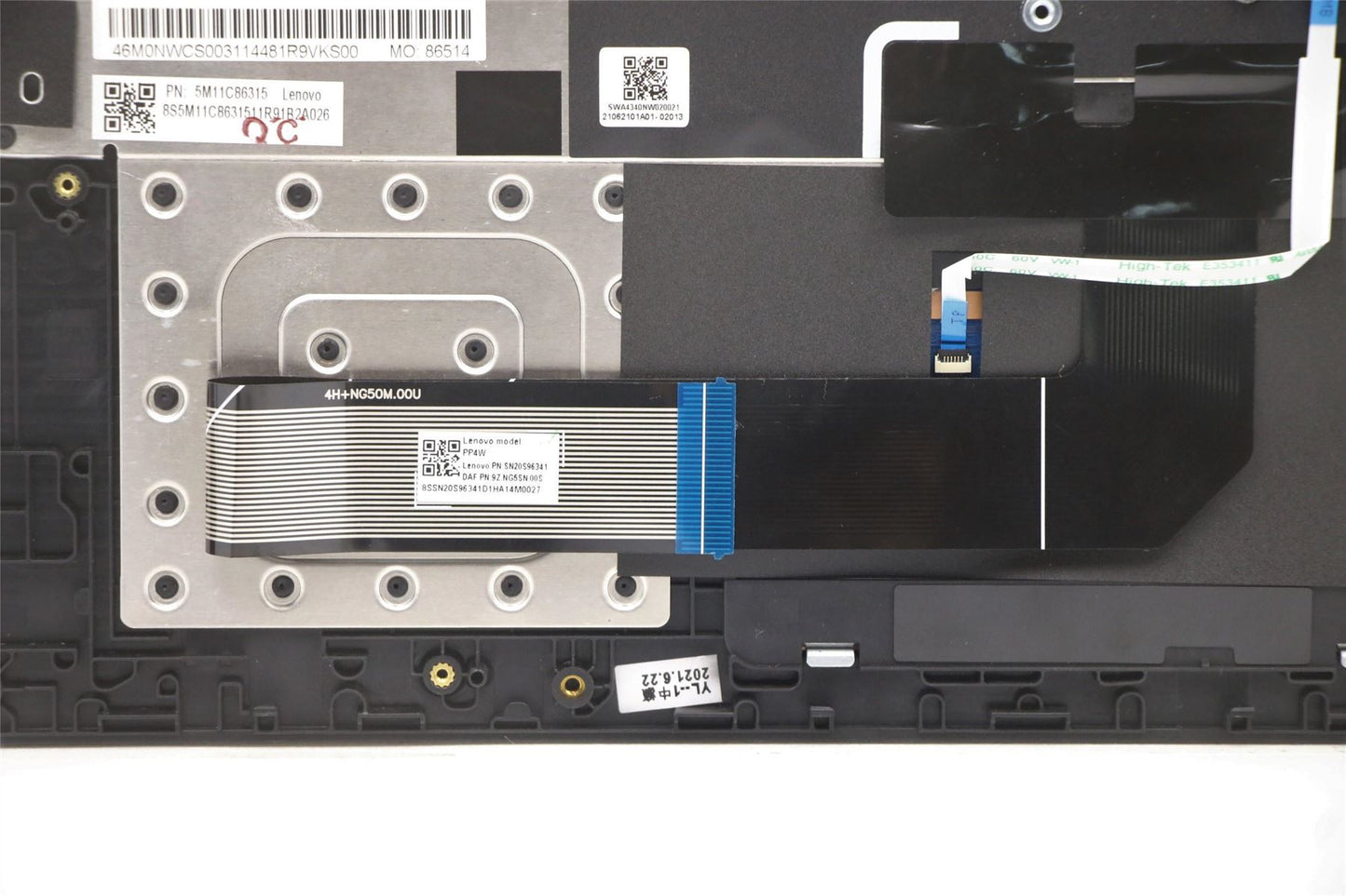 Lenovo MECH_ASM KB SPA w/PT C BK(W/DFKB) 5M11C86315