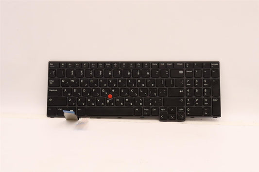 Lenovo ThinkPad T16 Gen 1 P16s Gen 1 L15 Gen 3 s Keyboard Hebrew 5N21D93736