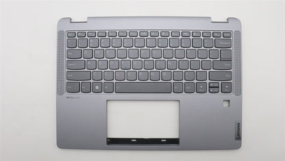 Lenovo IdeaPad 5 14ABR8 Palmrest Cover Keyboard US Grey Backlit 5CB1K20782