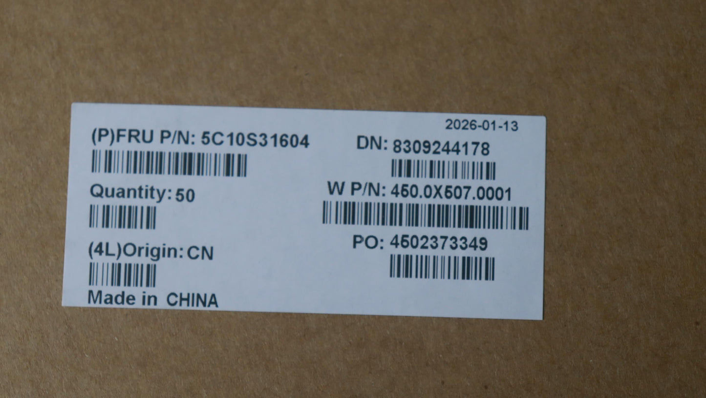 Lenovo W 21UY 5M TOUCH eDP Cable 5C10S31604