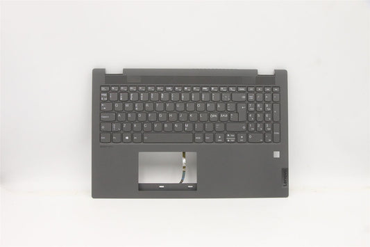 Lenovo Flex 5-15ALC05 Palmrest Cover Keyboard Nordic Grey Backlit 5CB1B96323