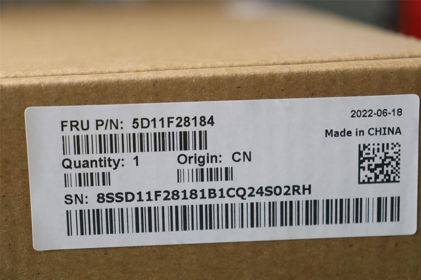 Lenovo FRU BOE NE160QDM-N62 V8.1 16.0 5D11F28184