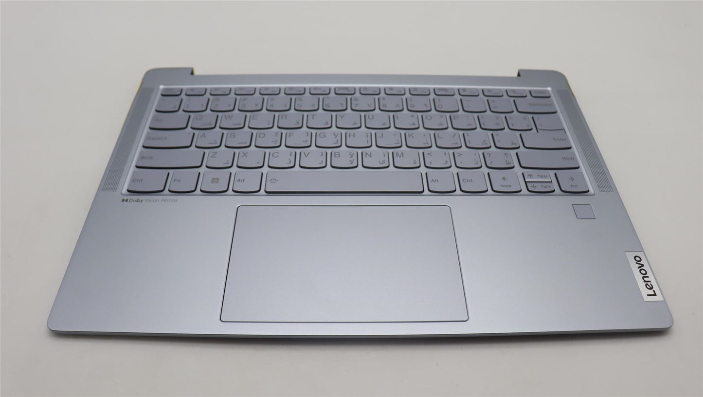 Lenovo Yoga 6 14IRH8 Palmrest Cover Touchpad Keyboard Arabic 5CB1L88148