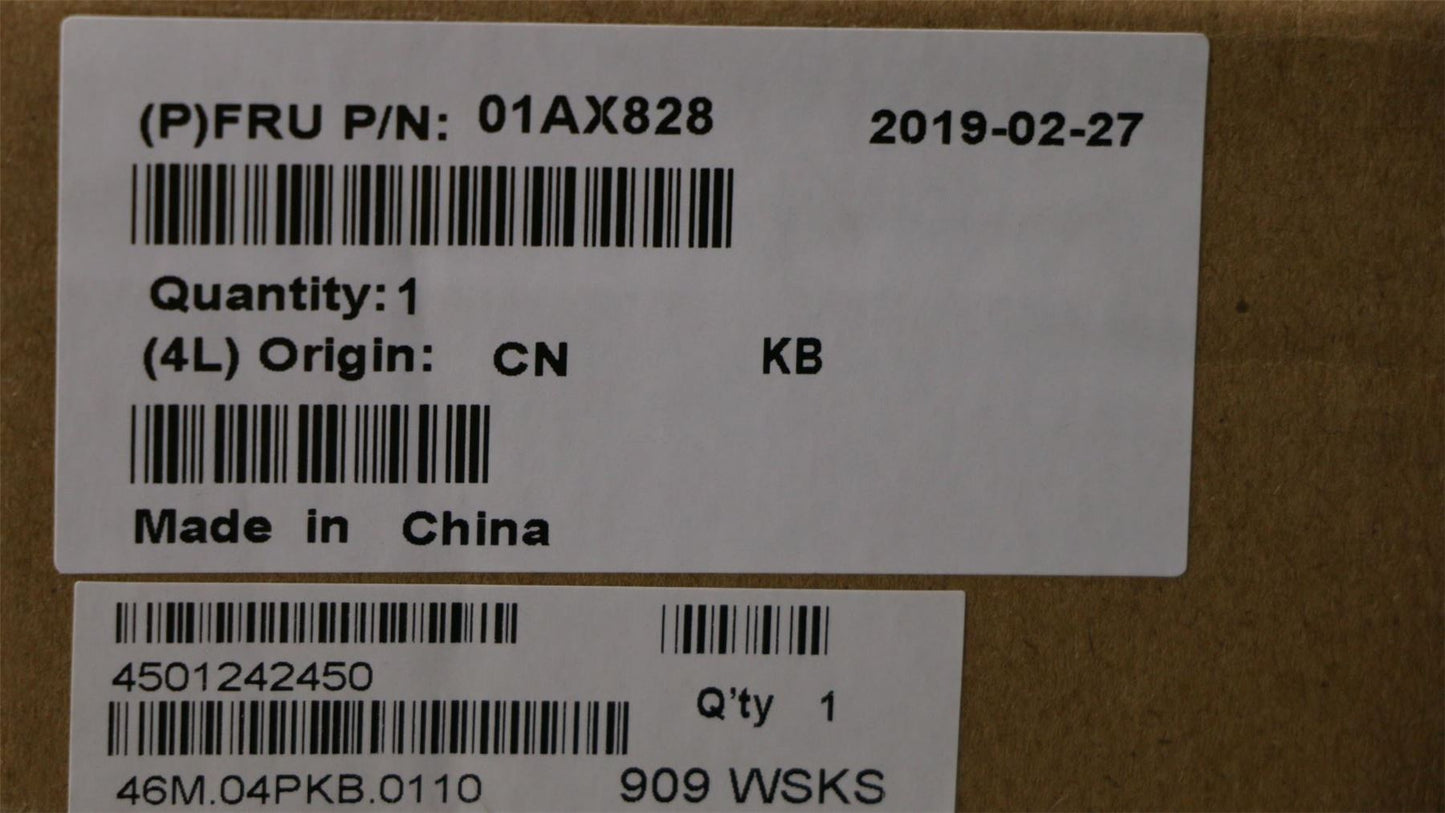 Lenovo MECH_ASM KBD,US,LB,screw,CHY,BL,PRC 01AX828