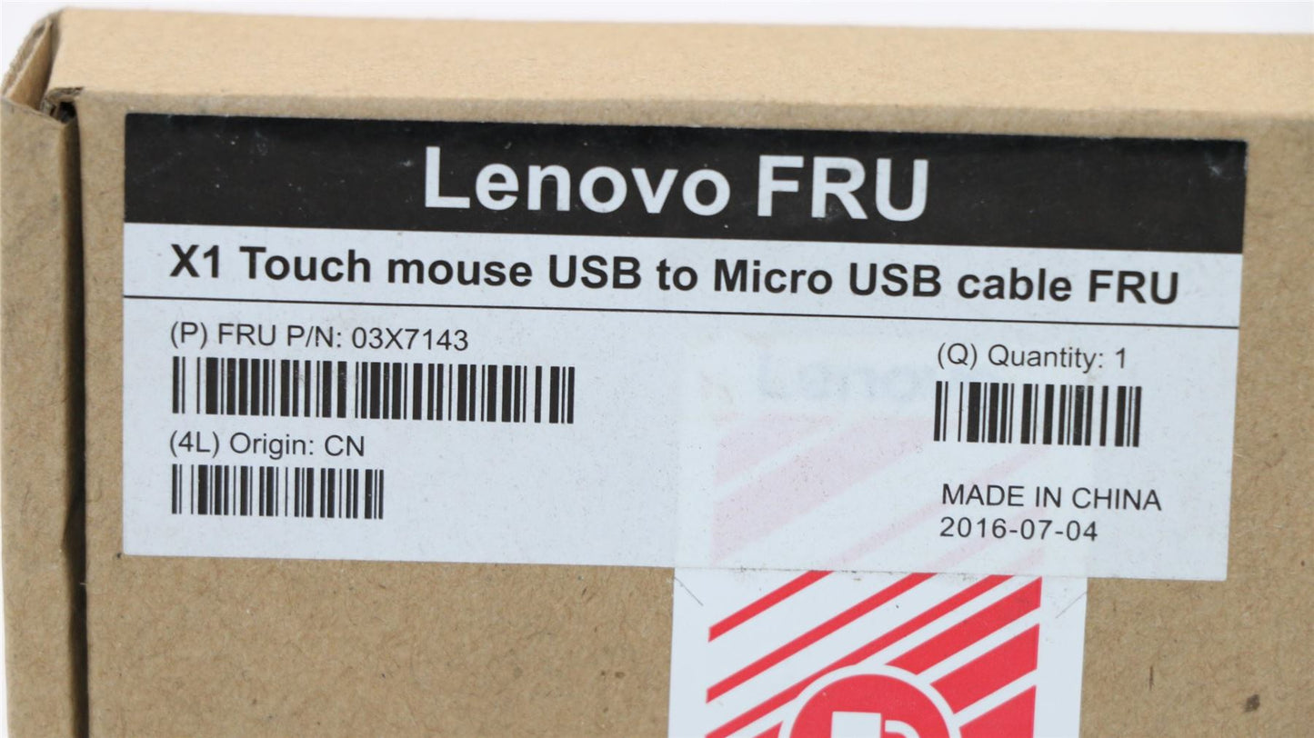 Lenovo USB to Micro USB cable FRU 03X7143