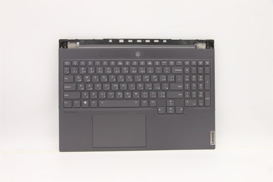 Lenovo 7 16ACHg6 Palmrest Cover Touchpad Keyboard Arabic Storm Grey 5CB1C17304