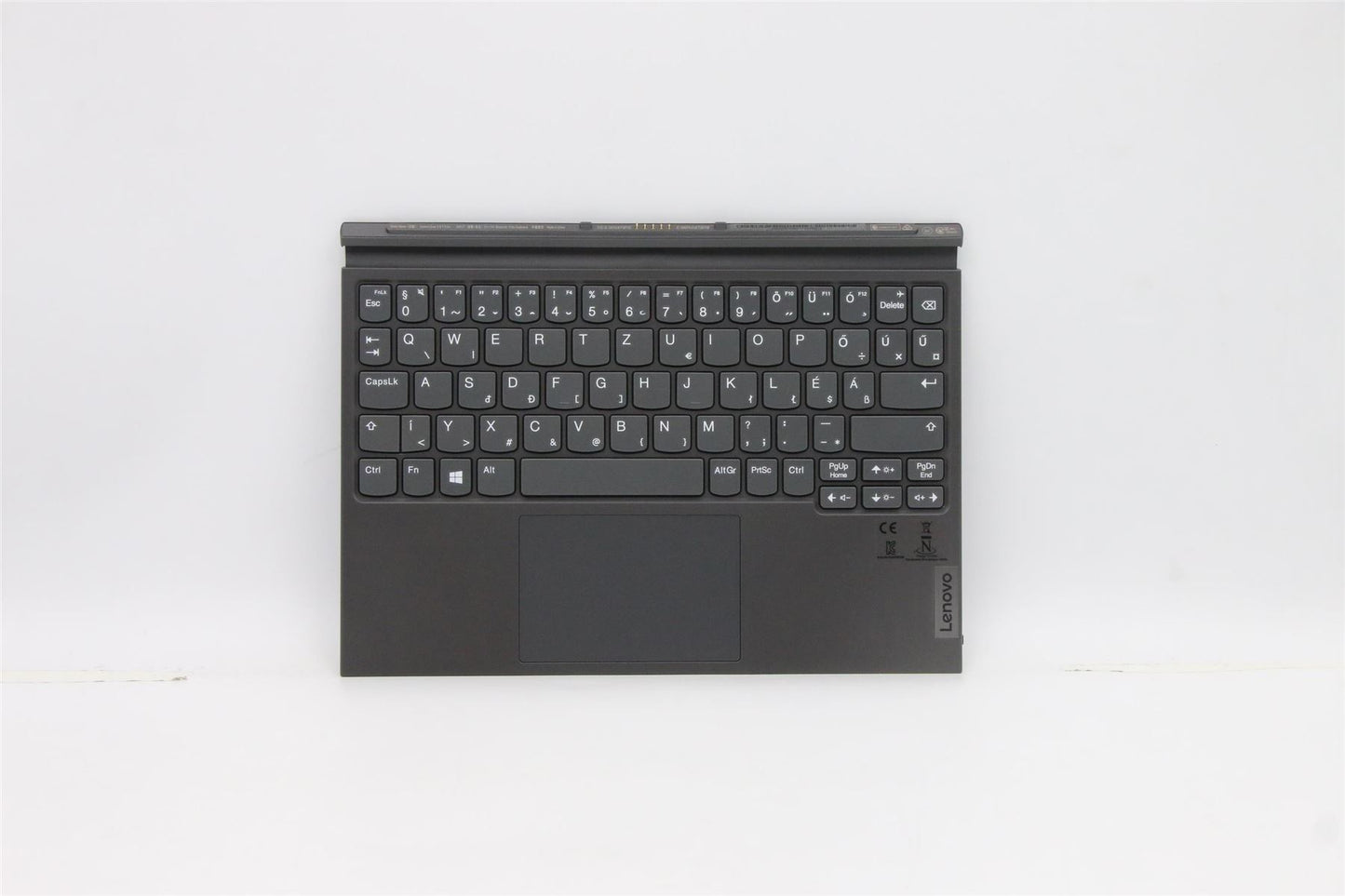 Lenovo Duet 3 10IGL5 Dock Keyboard Palmrest Touchpad Hungarian Grey 5D20Z70280