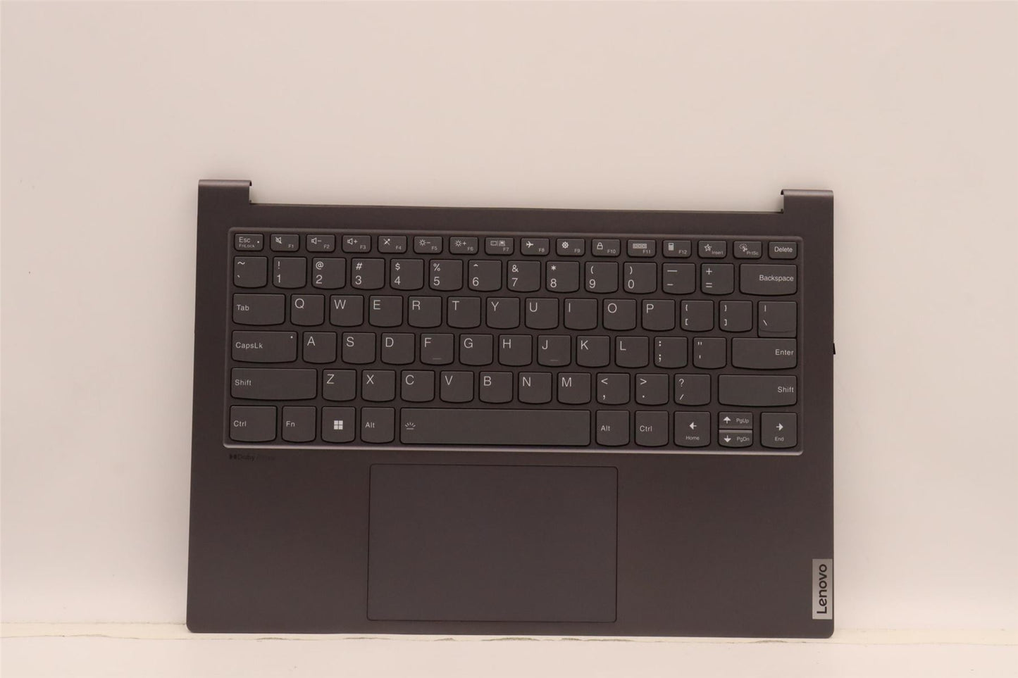 Lenovo Yoga 7 14IAH7 Palmrest Cover Touchpad Keyboard US Slate Grey 5CB1J23641