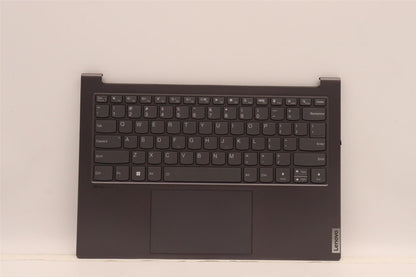 Lenovo Yoga 7 14IAH7 Palmrest Cover Touchpad Keyboard US Slate Grey 5CB1J23641