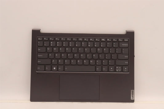 Lenovo Yoga 7 14IAH7 Palmrest Cover Touchpad Keyboard US Slate Grey 5CB1J23641