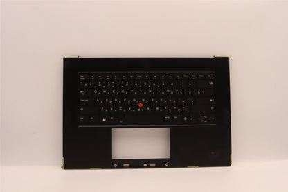 Lenovo ThinkPad Z16 Gen 1 Keyboard Palmrest Top Cover Russian Black 5M11J13371