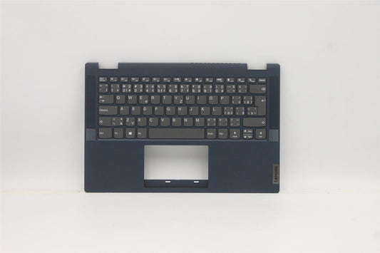 Lenovo IdeaPad 5-14ITL05 Palmrest Cover Keyboard Czech Slovakian Blue 5CB1B36424