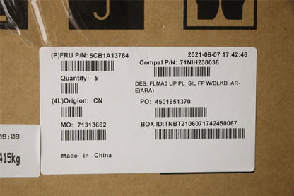 Lenovo IdeaPad 5-14ITL05 Palmrest Cover Touchpad Keyboard Arabic 5CB1A13784