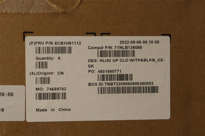 Lenovo IdeaPad 5 14IAP7 5 14ARH7 Palmrest Cover Touchpad Keyboard 5CB1H81112
