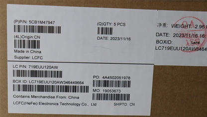Lenovo IdeaPad 3 14IRH8 Palmrest Cover Touchpad Keyboard US Europe 5CB1M47947