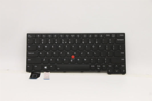 Lenovo ThinkPad X13 2 Clavier US Europe Noir Rétroéclairé 5N21A21759