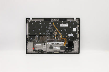 Lenovo Carbon X1 7th Keyboard Palmrest Top Cover Nordic Black Backlit 5M10W85898