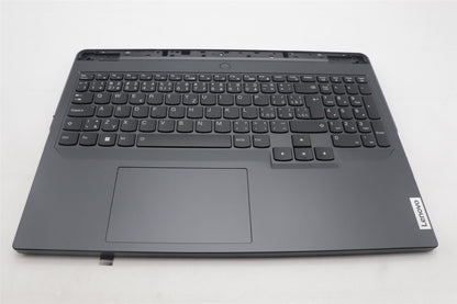 Lenovo Legion 5 16ARX8 Palmrest Cover Touchpad Keyboard Black 5CB1L54615