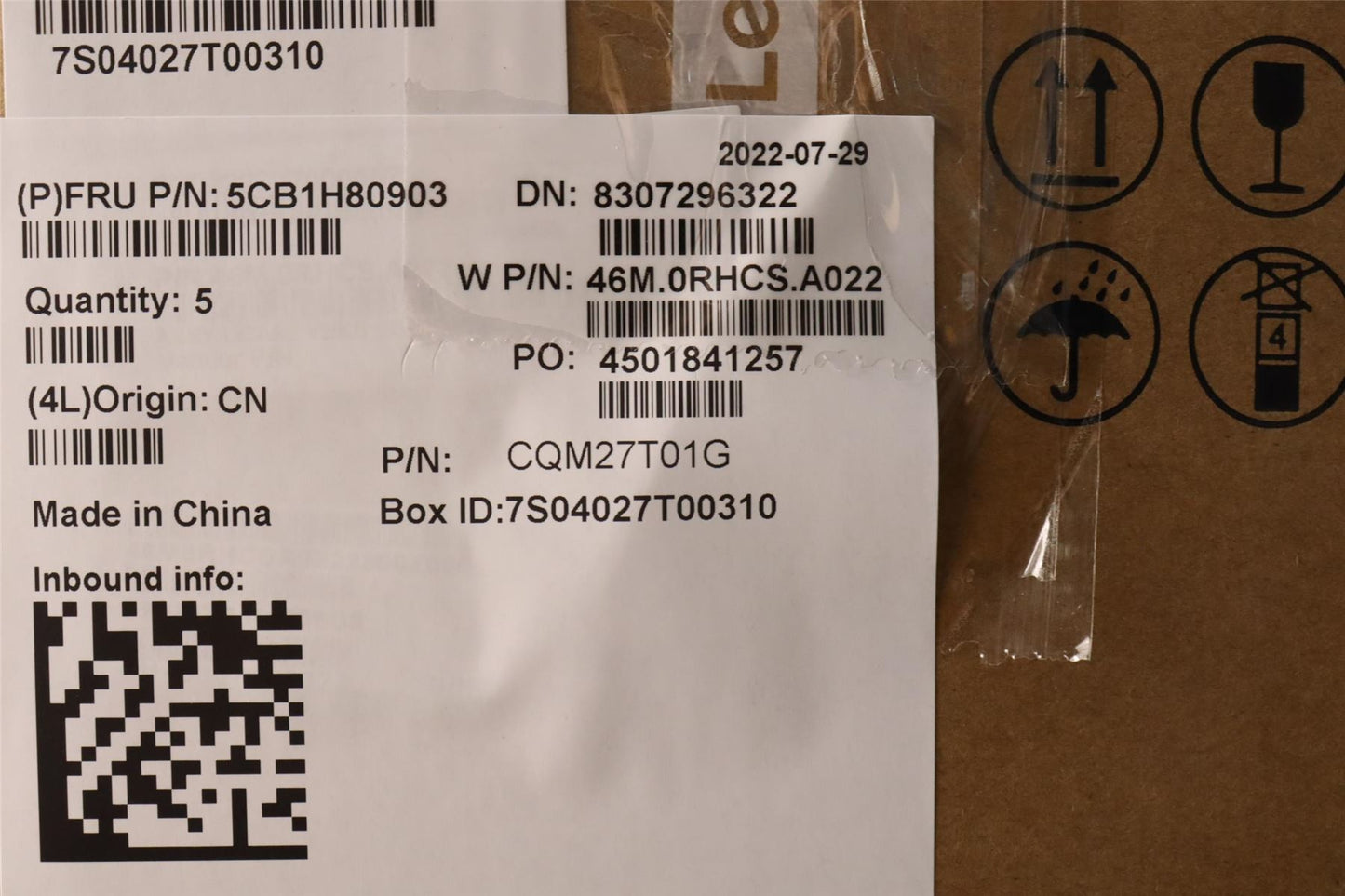 Lenovo Upper Case ASM_NORDIC W 82R8 SG 5CB1H80903