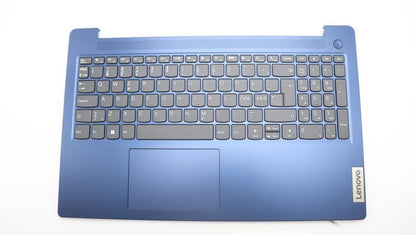 Lenovo IdeaPad 3 15IAH8 Palmrest Cover Touchpad Keyboard Nordic 5CB1M41413