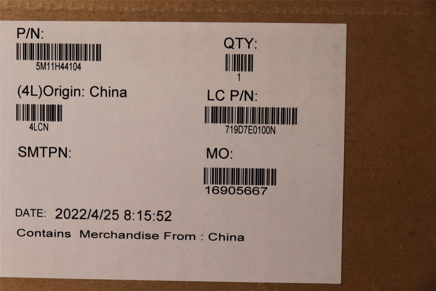 Lenovo MECH_ASM 14WUXGA,TCH,FHD,RGB,BK,INX 5M11H44104