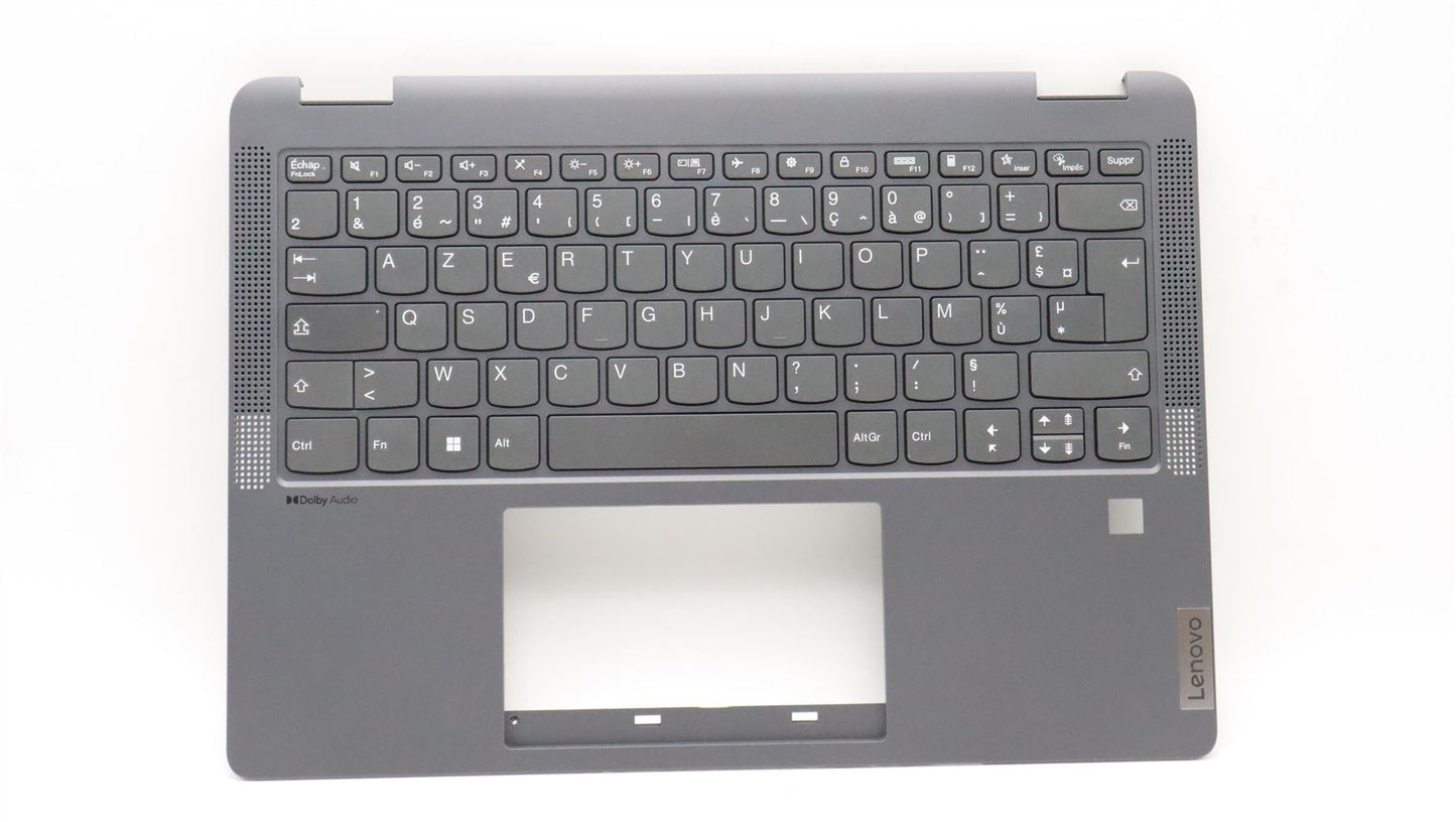 Lenovo IdeaPad 5 14IAU7 Keyboard Palmrest Top Cover French Grey 5CB1H79921