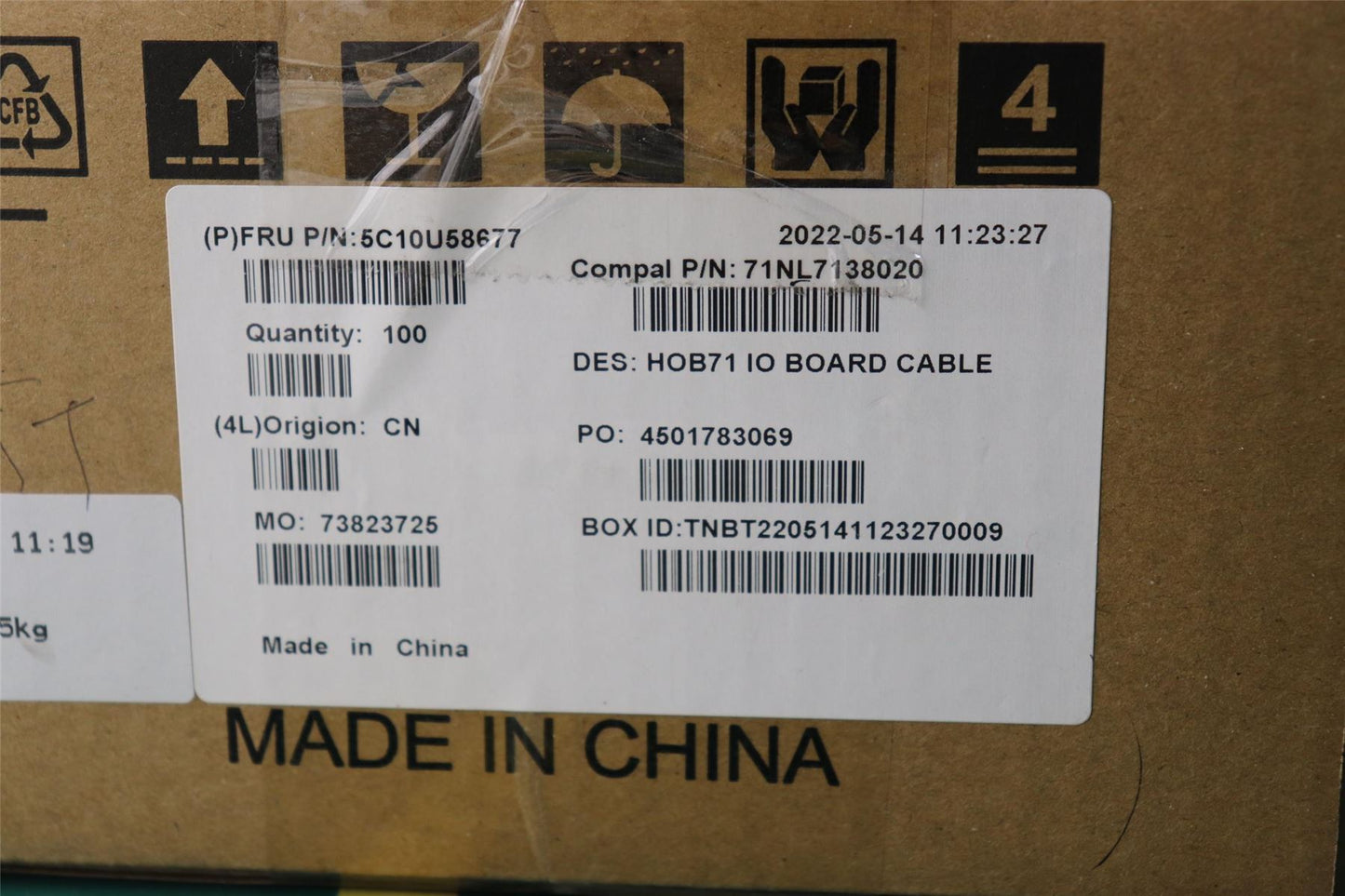 Lenovo M/B-IO/B 5C10U58677