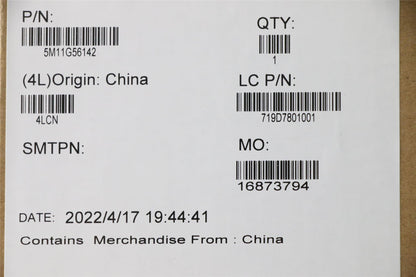 Lenovo Carbon X1 11th Trackpad Touchpad Board Black 5M11G56142