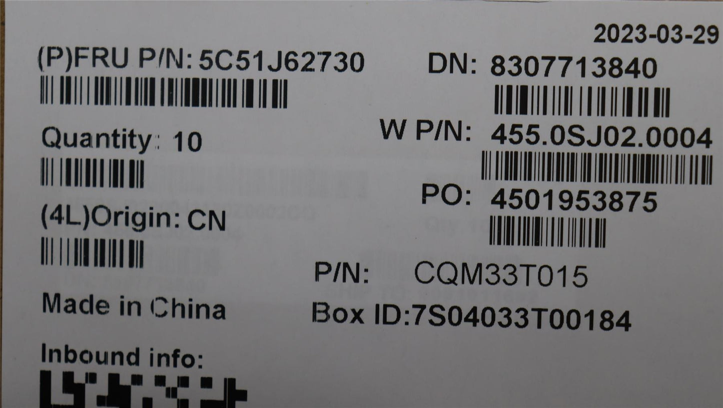 Lenovo ThinkPad L14 Gen 4 L15 Gen 4 USB-A SD Card Reader Board 5C51J62730
