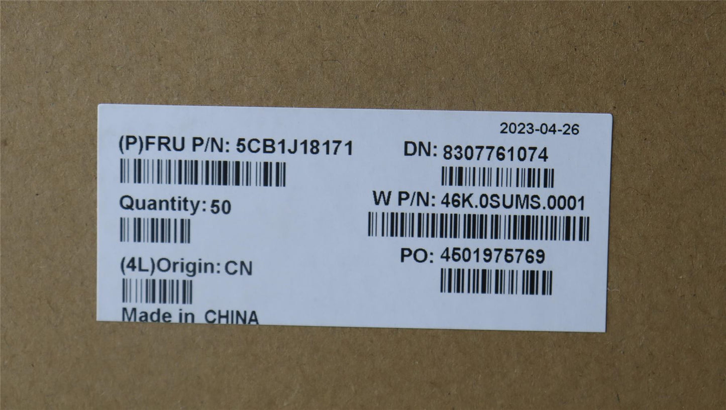 Lenovo FRU COVER Hinge CAP L+R 100W GEN4 5CB1J18171