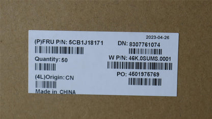 Lenovo FRU COVER Hinge CAP L+R 100W GEN4 5CB1J18171