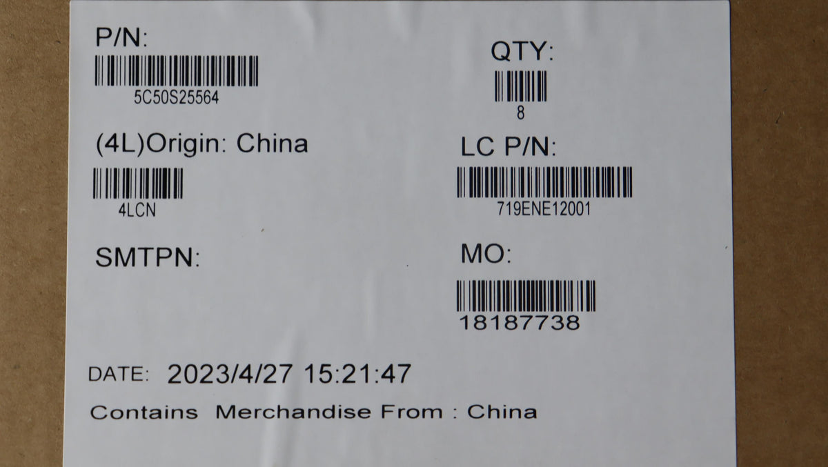 Lenovo CARDPOP L 83AR I/O Board 5C50S25564