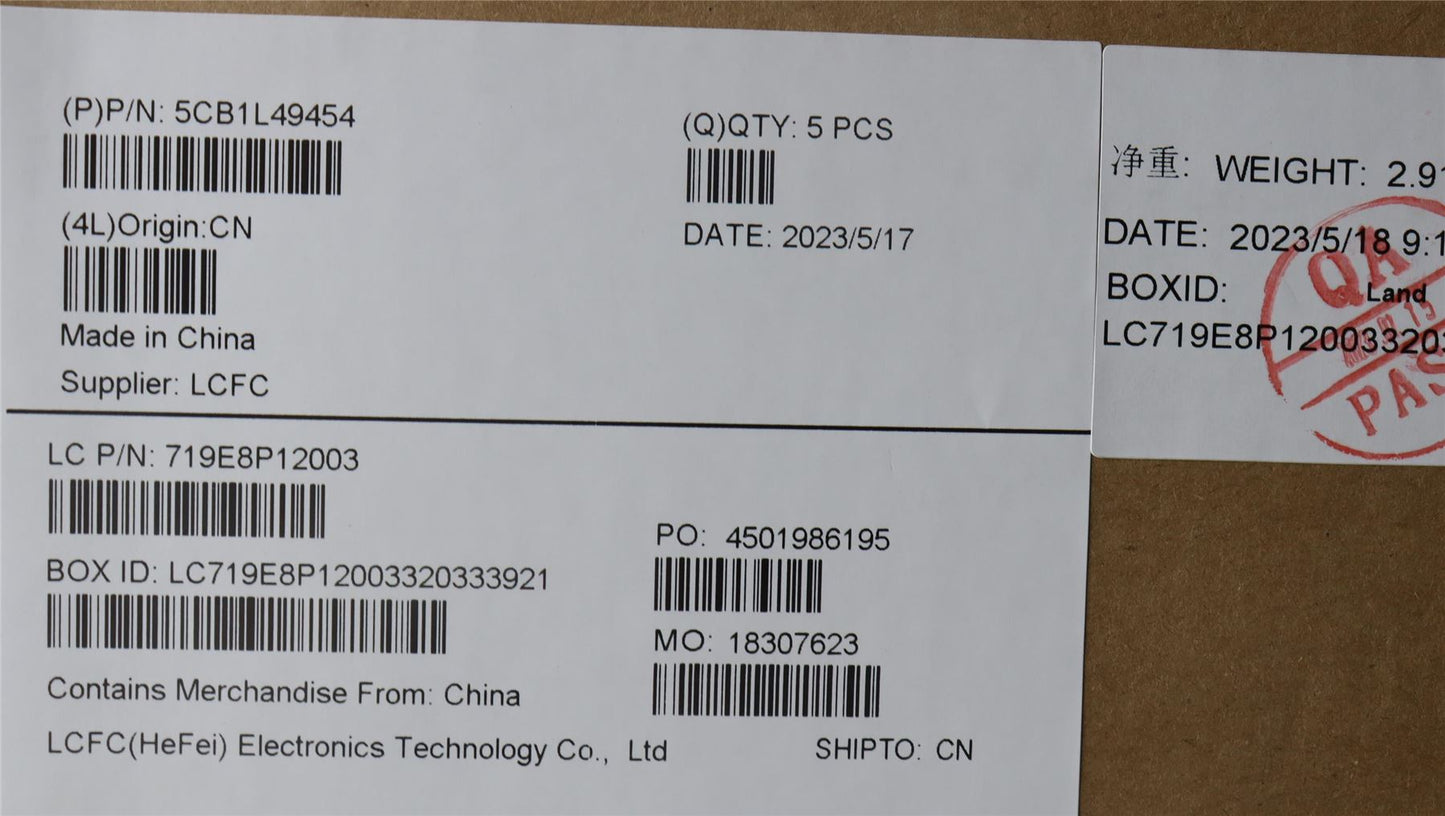Lenovo IdeaPad 3 14IRU8 Palmrest Cover Touchpad Keyboard Swiss 5CB1L49454