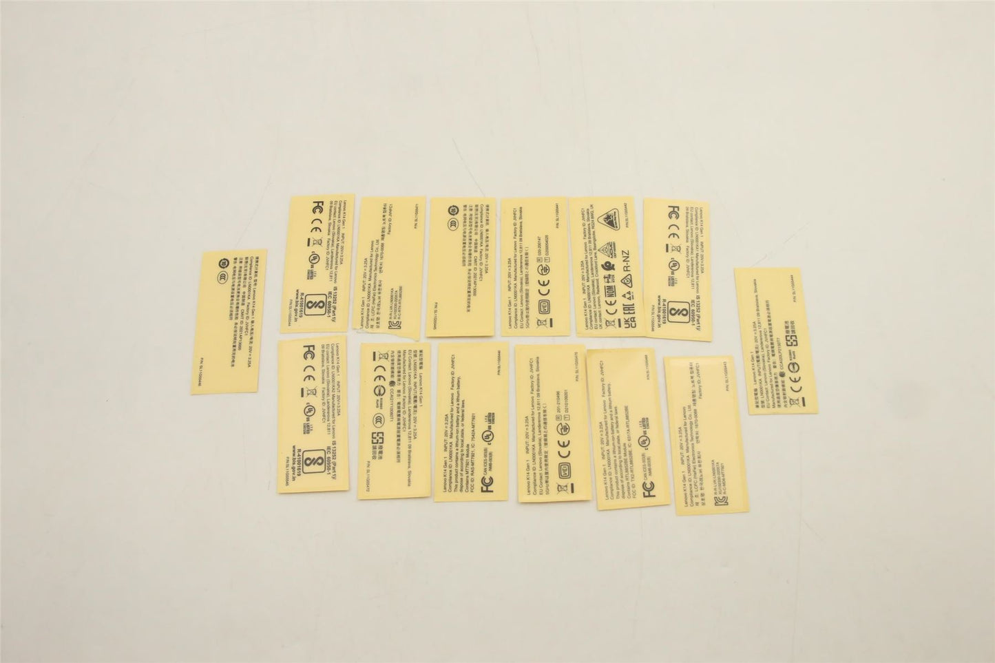 Lenovo LABEL K14 AMD FRU LABEL Kits 5L11F21922